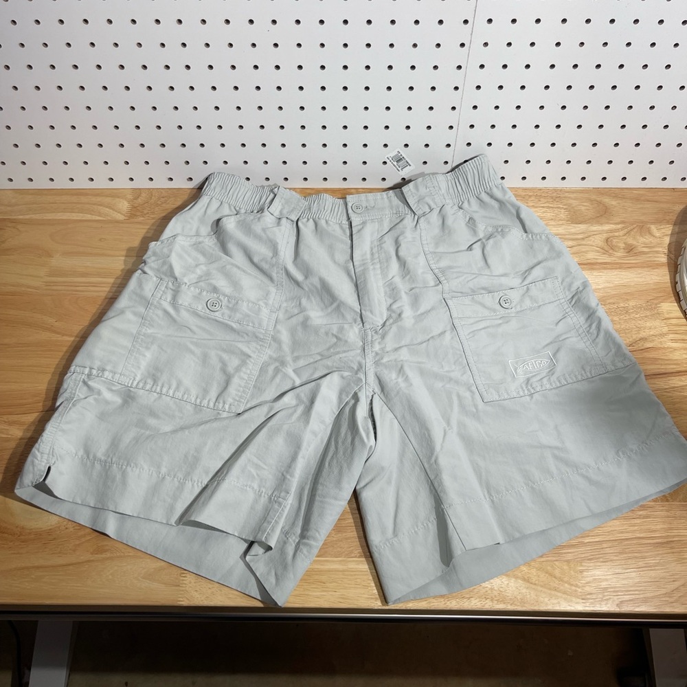 AFTCO Light Gray Athletic Shorts